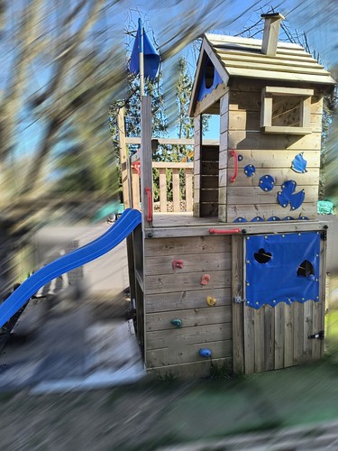 Portique jeux enfant cabane - jeux,